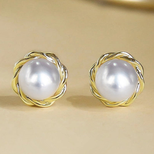 Vintage Handmade Pearl Earring