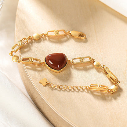 Vintage Handmade Gold Bracelet