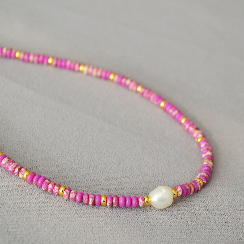 Vintage Handmade Pearl Necklace