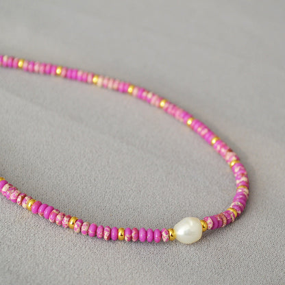 Vintage Handmade Pearl Necklace