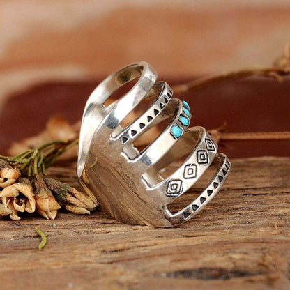 Beautiful Silver Ring with Unique Style