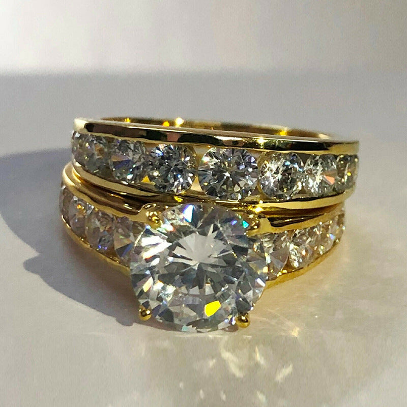 Delicate Artisan Gold Ring