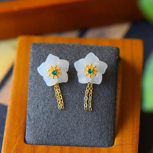 Delicate Artisan Silver Earring