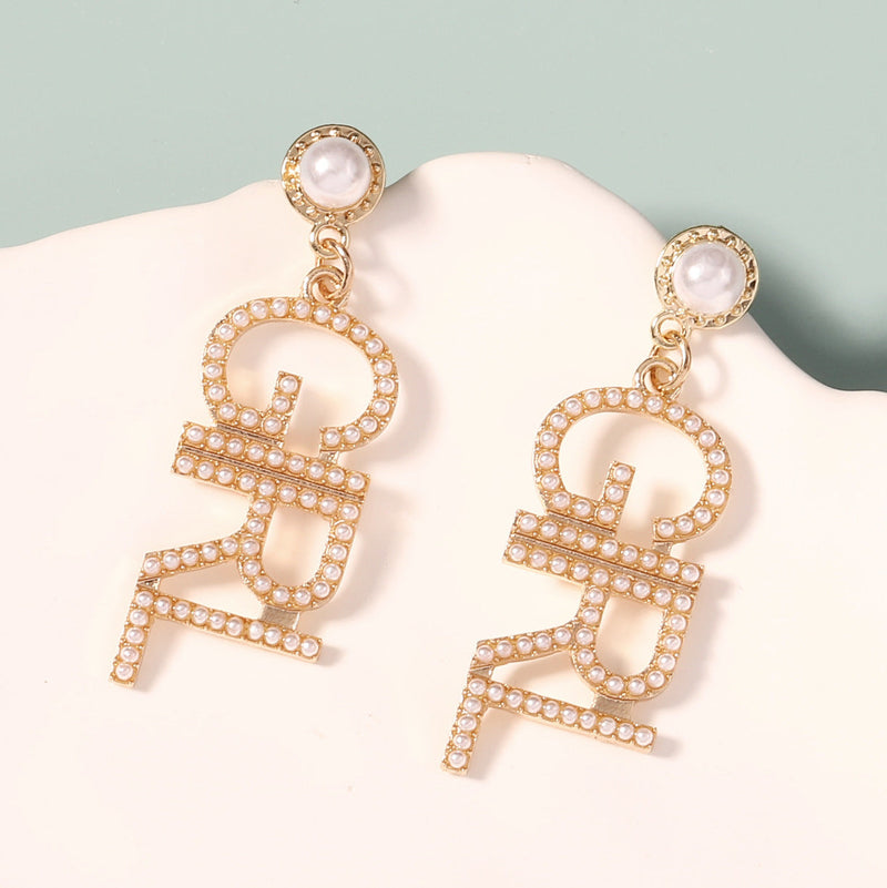 Delicate Artisan Pearl Earring