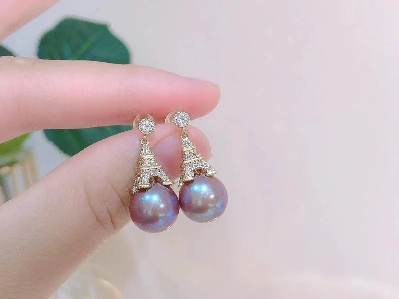 Vintage Handmade Pearl Earring