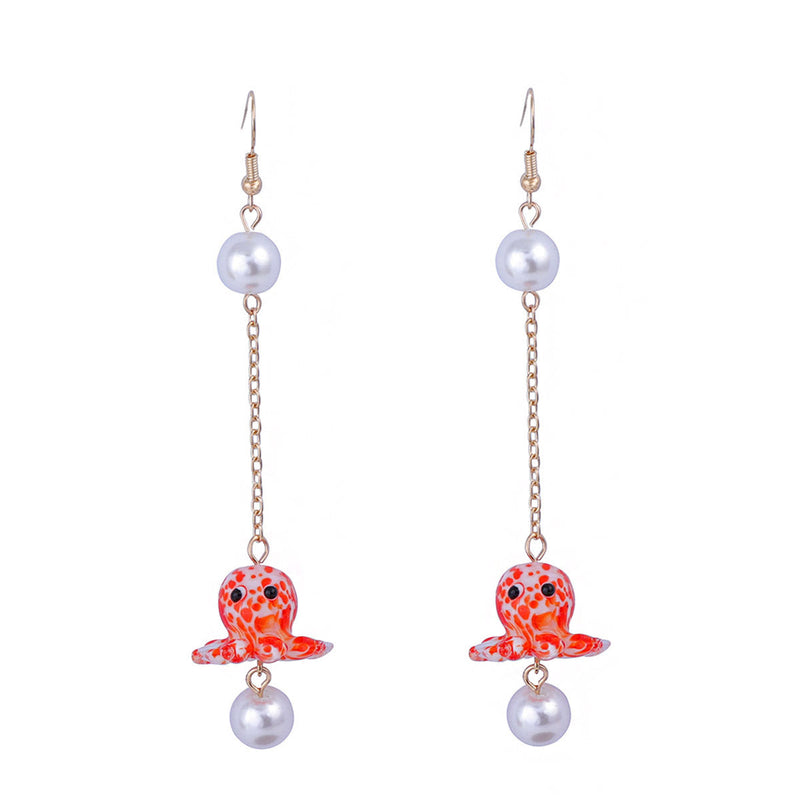 Delicate Artisan Pearl Earring