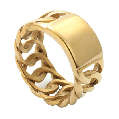 Vintage Handmade Gold Ring
