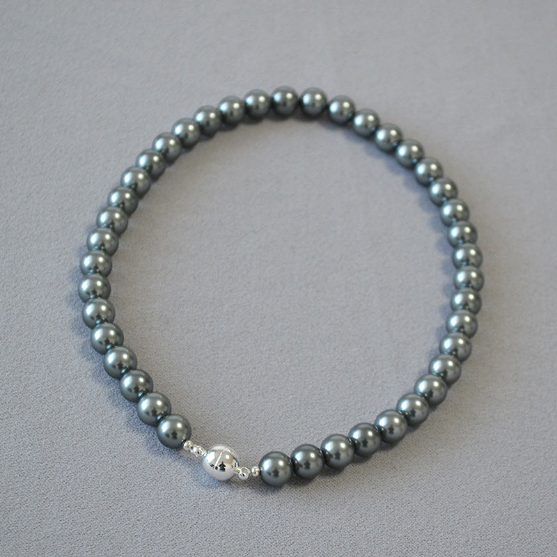 Delicate Artisan Pearl Necklace