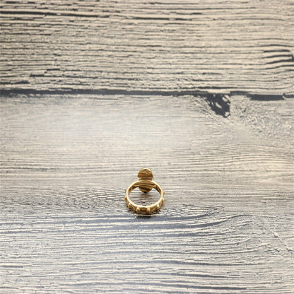 Romantic Gold Ring for Special Moments