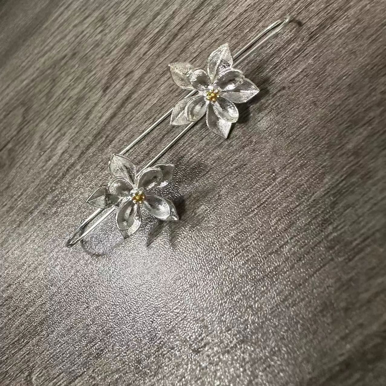 Classic Silver Earring with Timeless Appeal