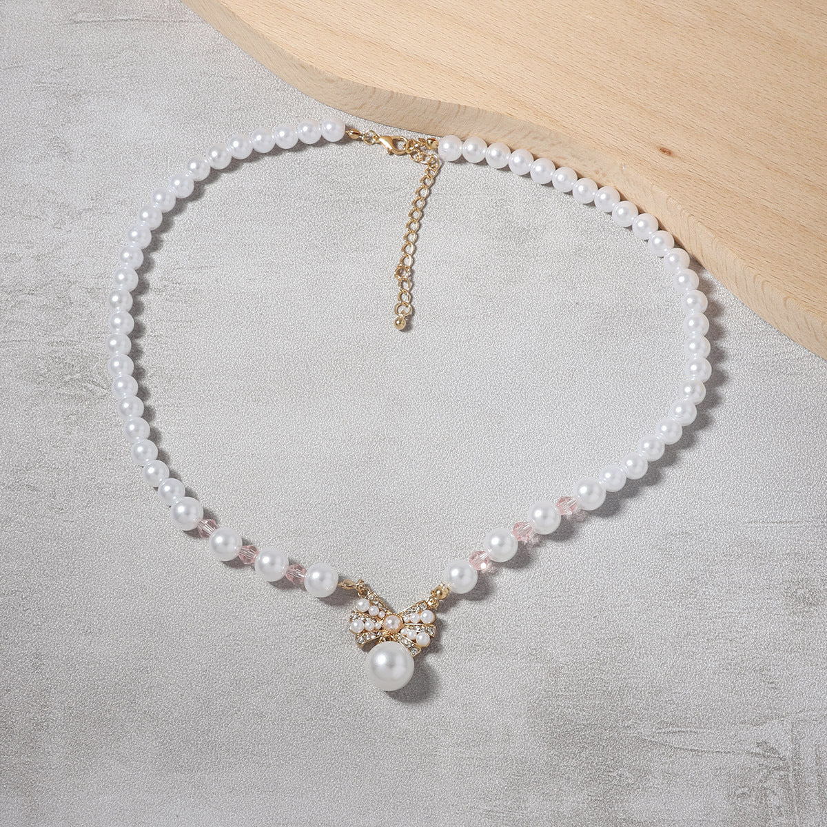 Vintage Handmade Pearl Necklace