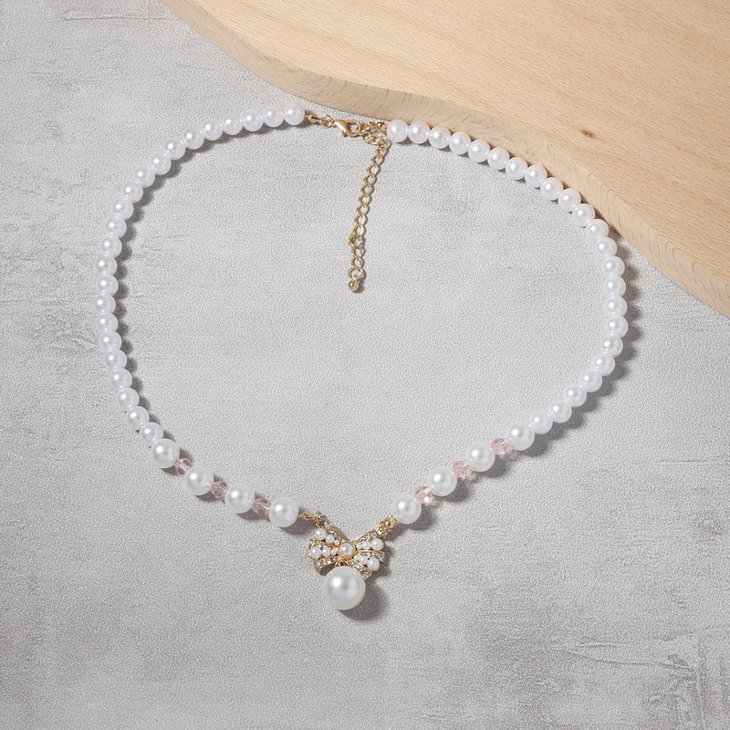 Vintage Handmade Pearl Necklace