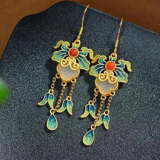 Vintage Handmade Silver Earring