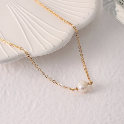 Vintage Handmade Pearl Necklace