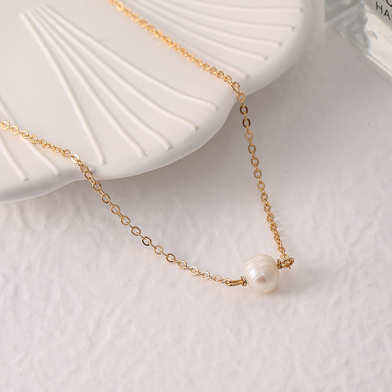 Vintage Handmade Pearl Necklace