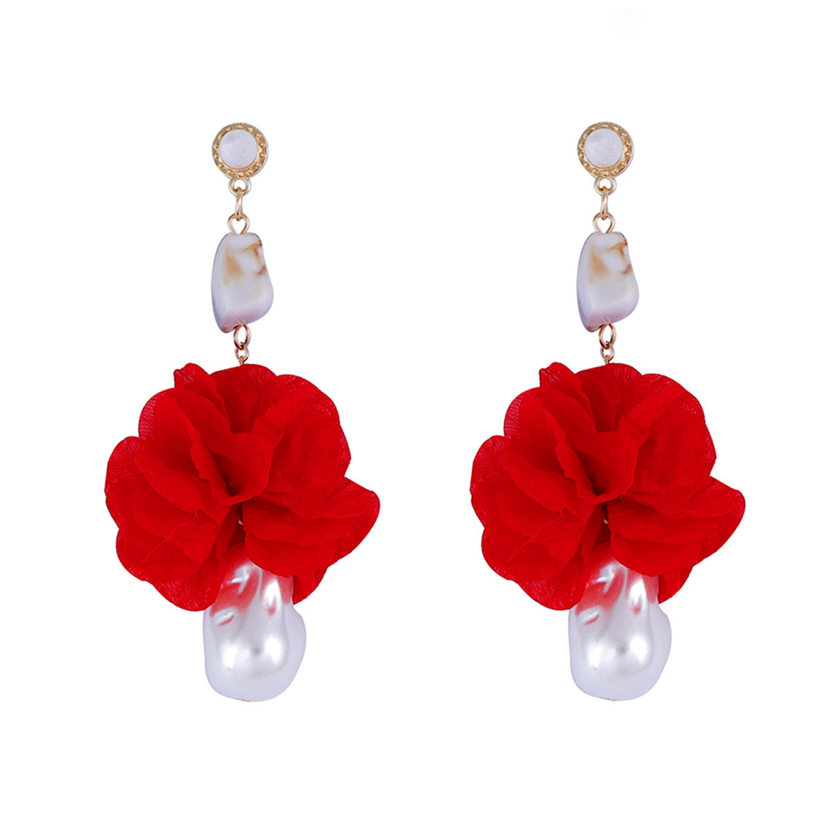 Beautiful Pearl Earring with Unique Style
