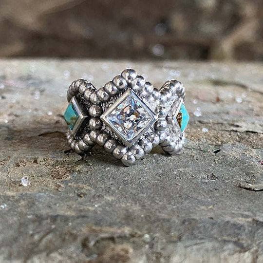 Delicate Artisan Silver Ring