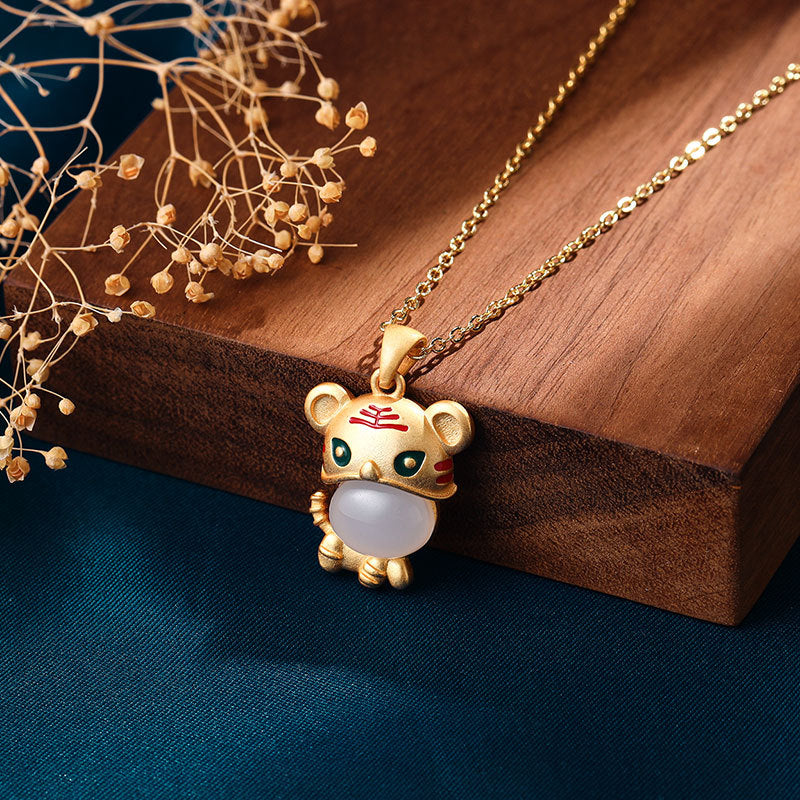 Delicate Artisan Gold Necklace