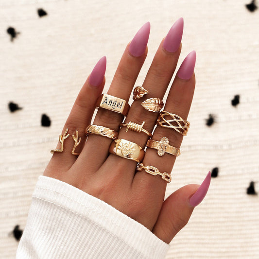 Vintage Handmade Gold Chain