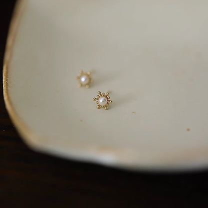 Vintage Handmade Pearl Earring