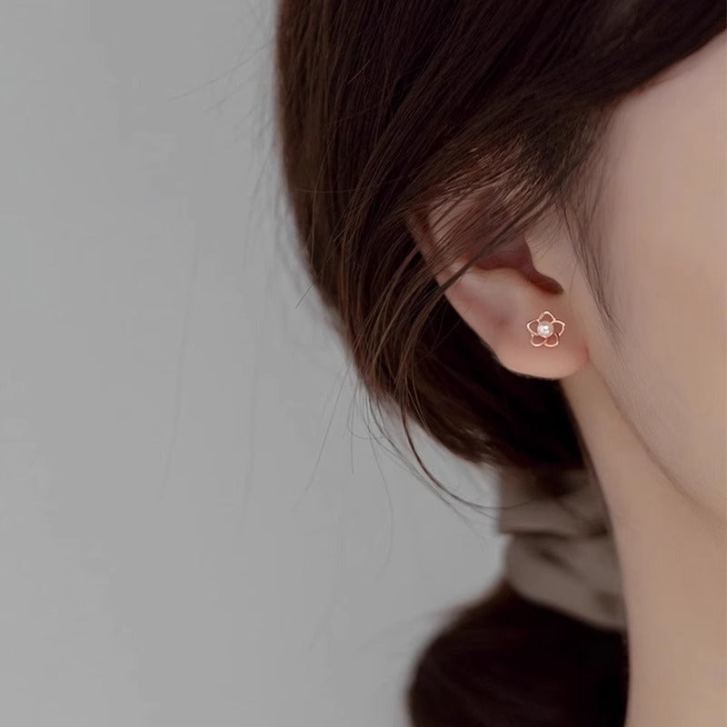 Delicate Artisan Pearl Earring
