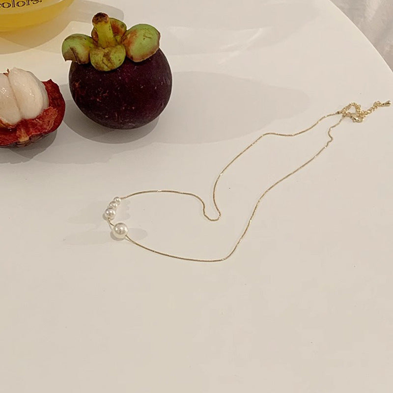 Vintage Handmade Pearl Necklace