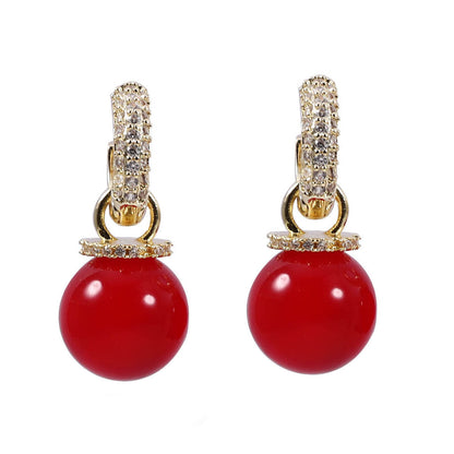 Delicate Artisan Pearl Earring