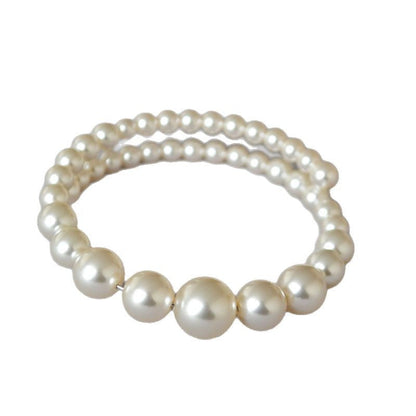 Delicate Artisan Pearl Bracelet
