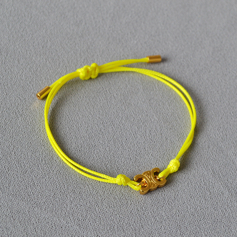 Delicate Artisan Gold Bracelet