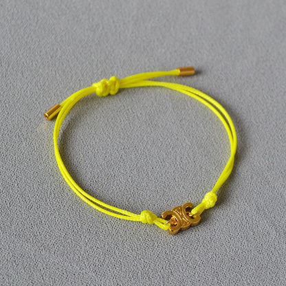 Delicate Artisan Gold Bracelet