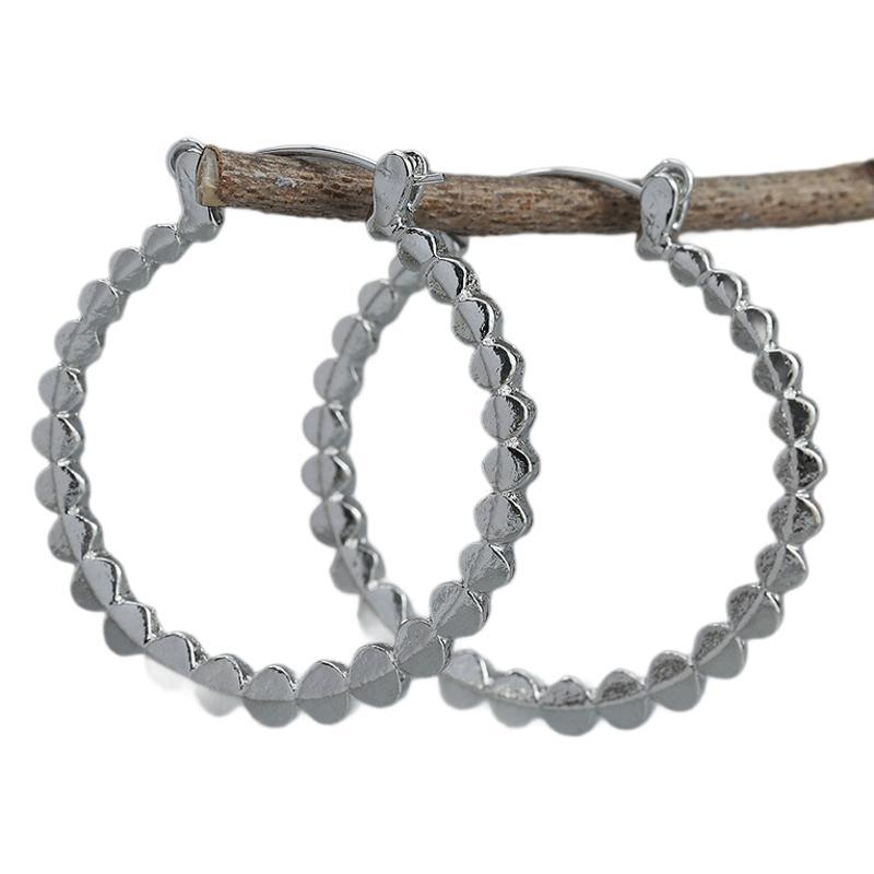 Romantic Silver Earring for Special Moments