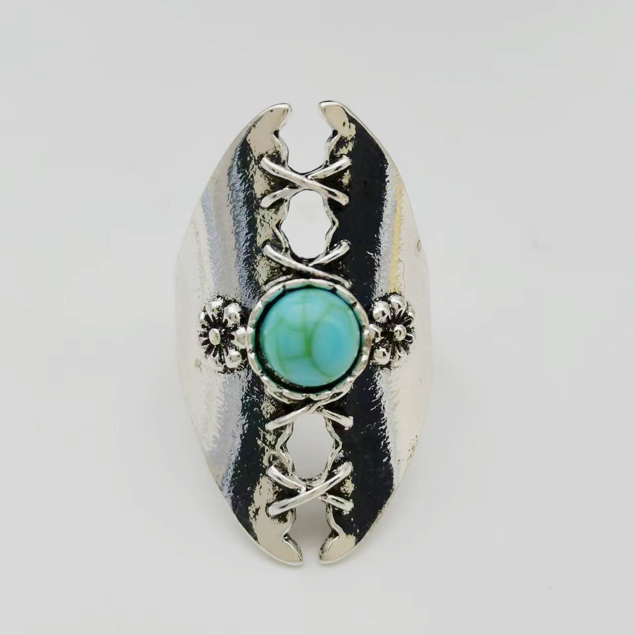 Delicate Artisan Silver Ring