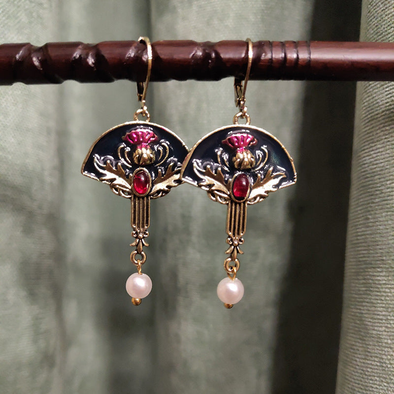 Vintage Handmade Pearl Earring