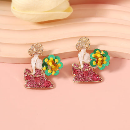 Romantic Pearl Earring for Special Moments