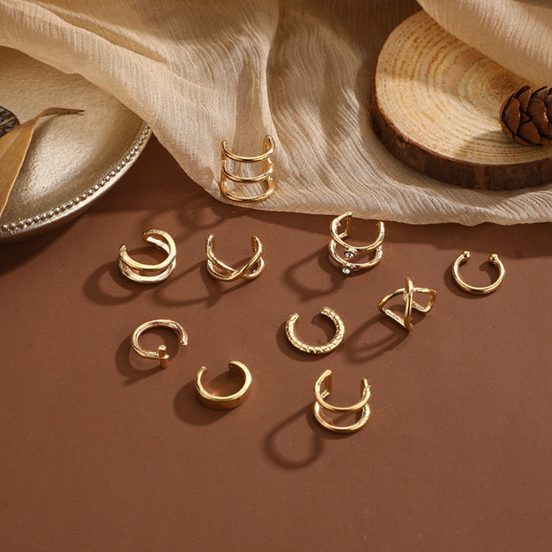 Beautiful Gold Set with Unique Style