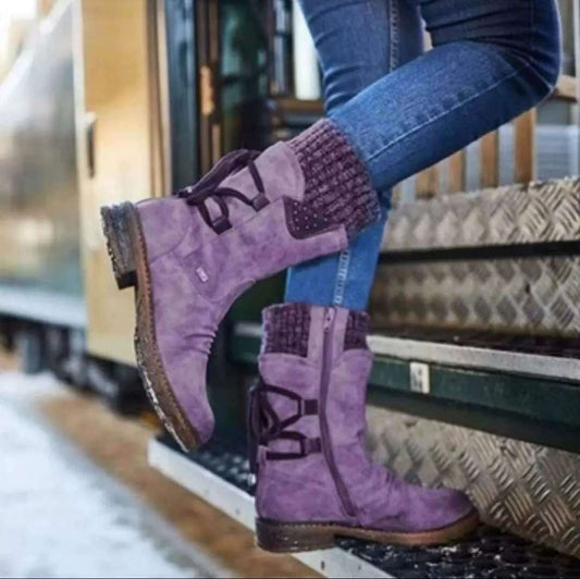 Classic Orthopedic Boots with Timeless Style