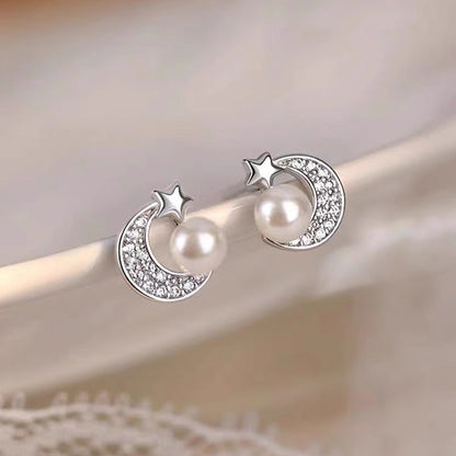 Delicate Artisan Pearl Earring