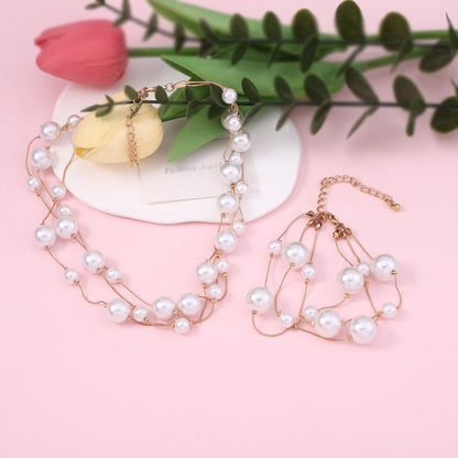 Delicate Artisan Pearl Bracelet