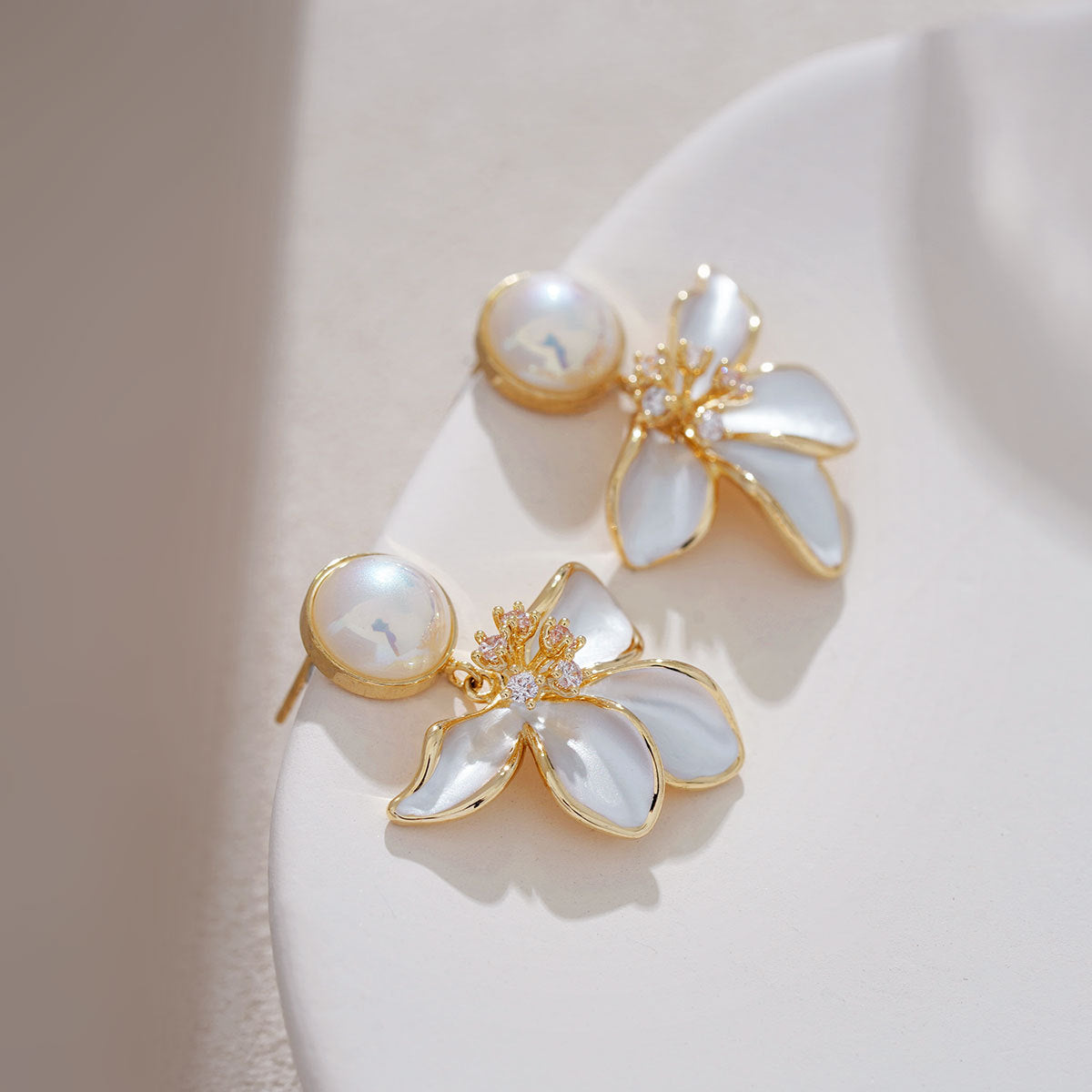 Vintage Handmade Pearl Earring