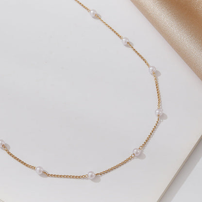 Beautiful Pearl Necklace with Unique Style