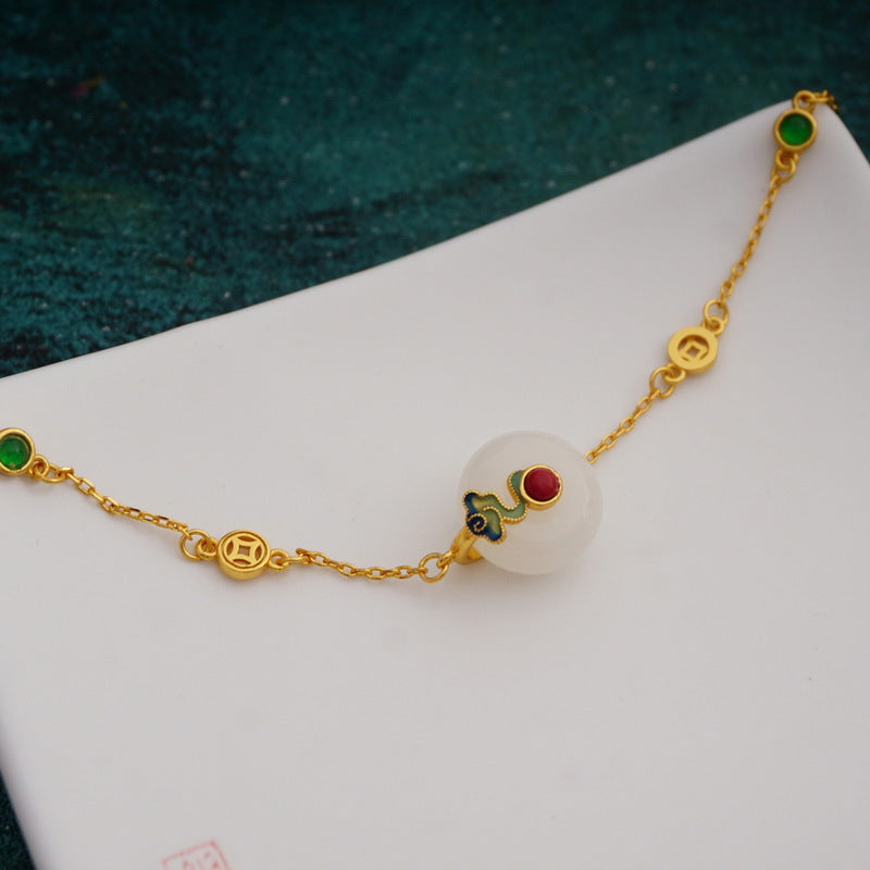 Delicate Artisan Gold Bracelet