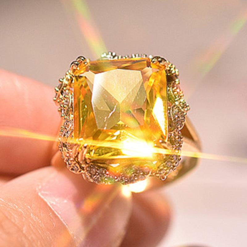 Vintage Handmade Gold Ring