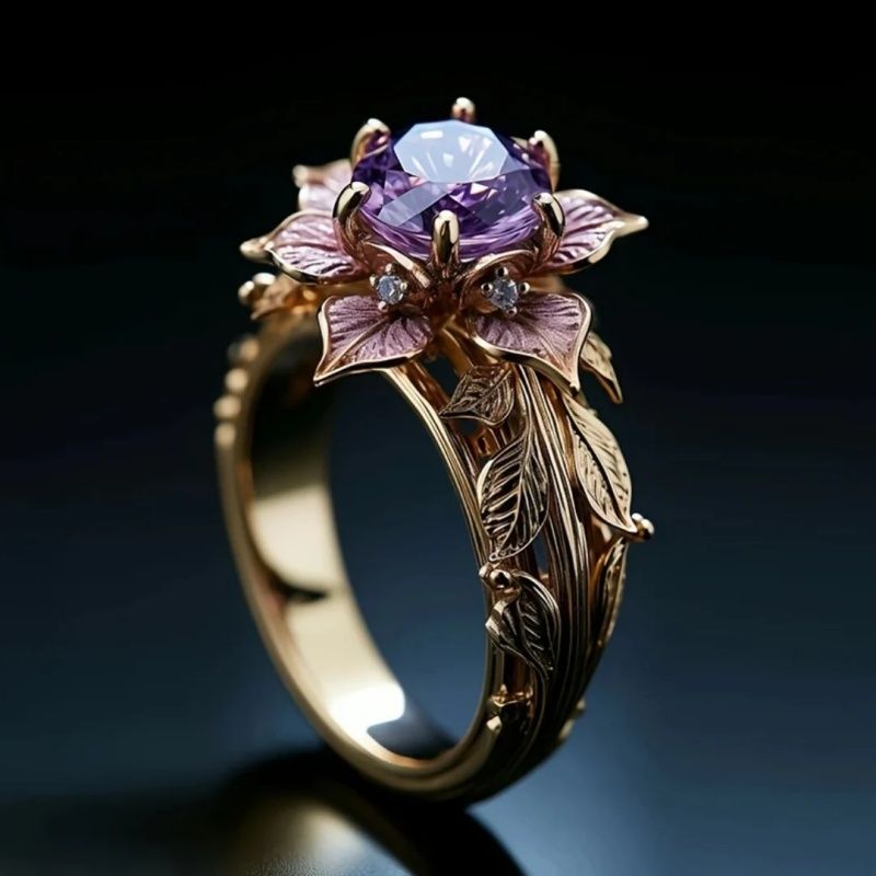 Beautiful Gold Ring with Unique Style