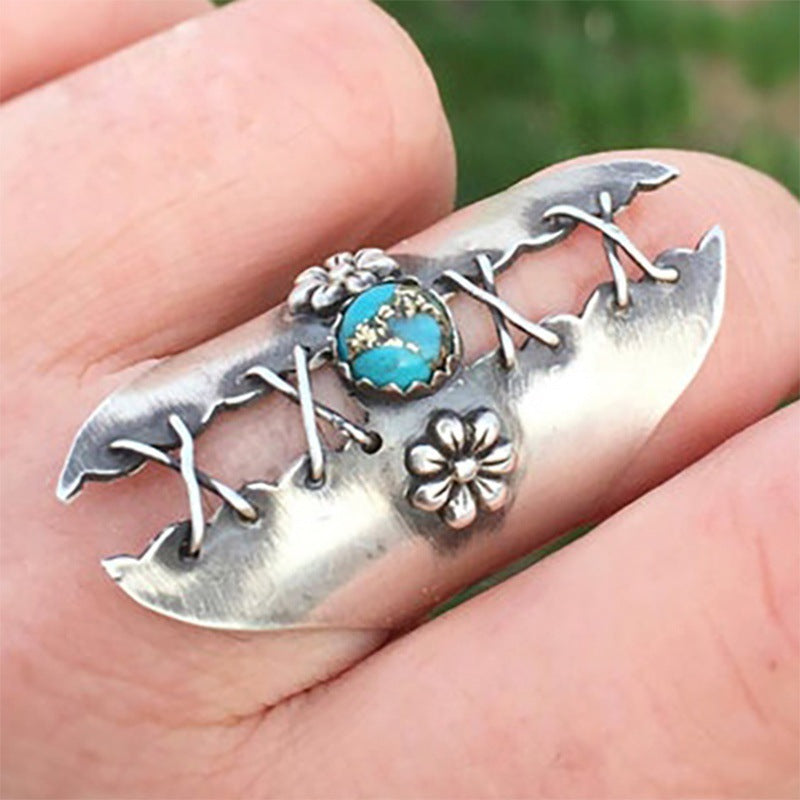 Delicate Artisan Silver Ring