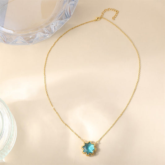 Vintage Handmade Gold Necklace