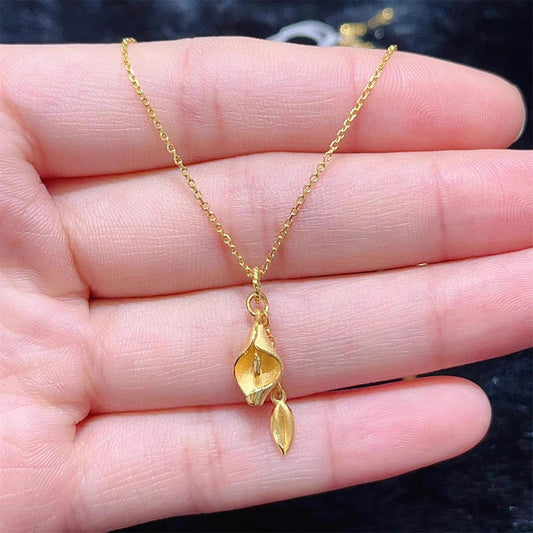 Delicate Artisan Gold Necklace