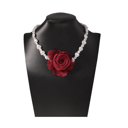 Delicate Artisan Pearl Necklace
