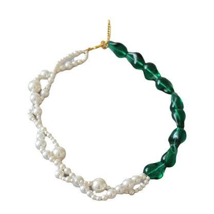 Vintage Handmade Pearl Necklace
