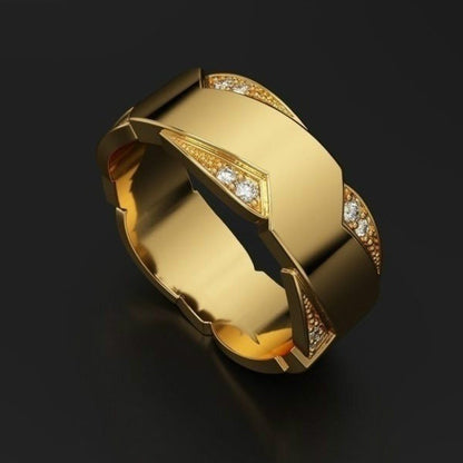 Romantic Gold Ring for Special Moments