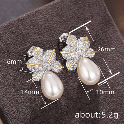 Stunning Pearl Earring for Daily Wear